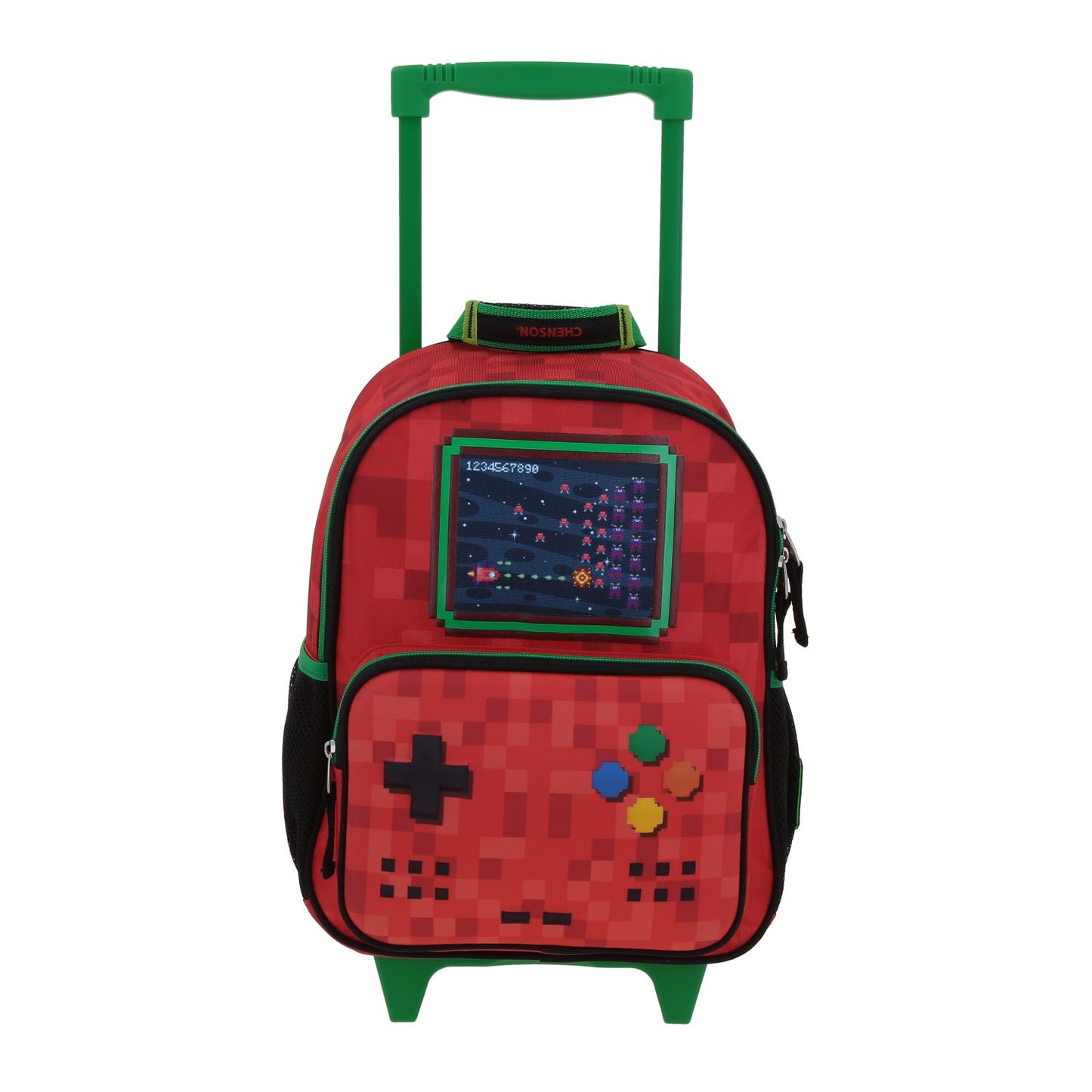 MOCHILA C/RUEDA CHENSON PEQ. ORIGINAL GALAGA ROJO XXV
