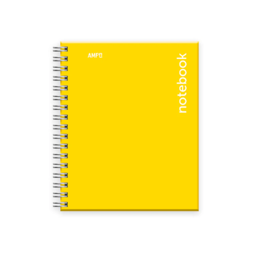 CUADERNO EN ESP. (4 X 5.5) TD 100H AMARILLO