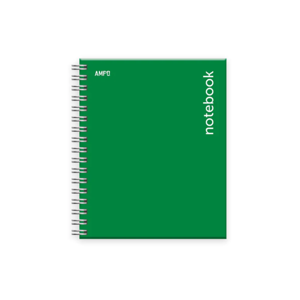 CUADERNO EN ESP. (4 X 5.5) TD 100H VERDE