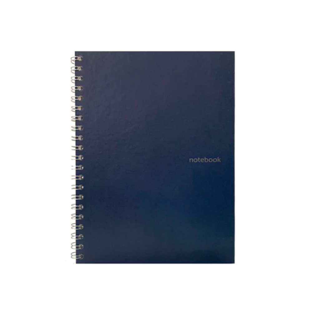 CUADERNO TAPA DURA GRANDE AZUL OSCURO 2950