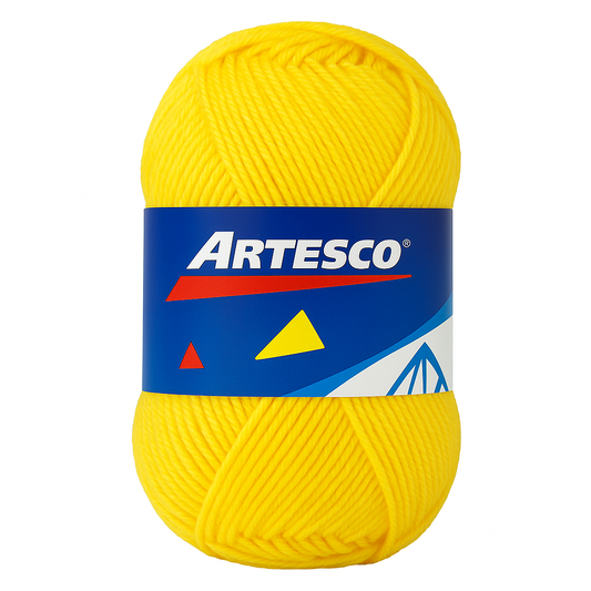 HILO DE LANA 15GR AMARILLO PAQ. 20