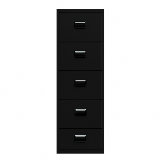 ARCHIVO ESTRELLA VERTICAL C/5 GAV. (23 x18x53) NEGRO