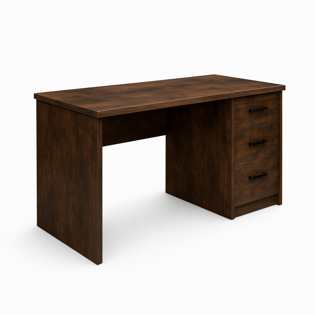 ESCRITORIO P/COMPUTADORA C/CAJON ABIERTO MARRON (M26)