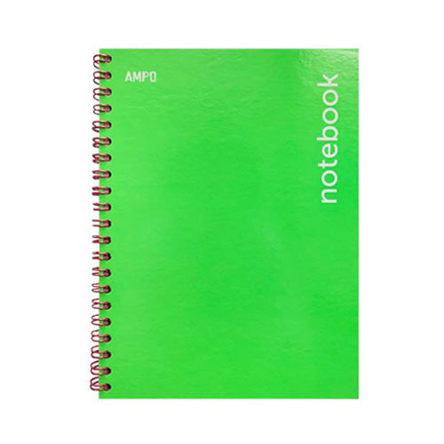 CUADERNO EN ESP. (8.5 X 11) TD 100H VERDE NEON