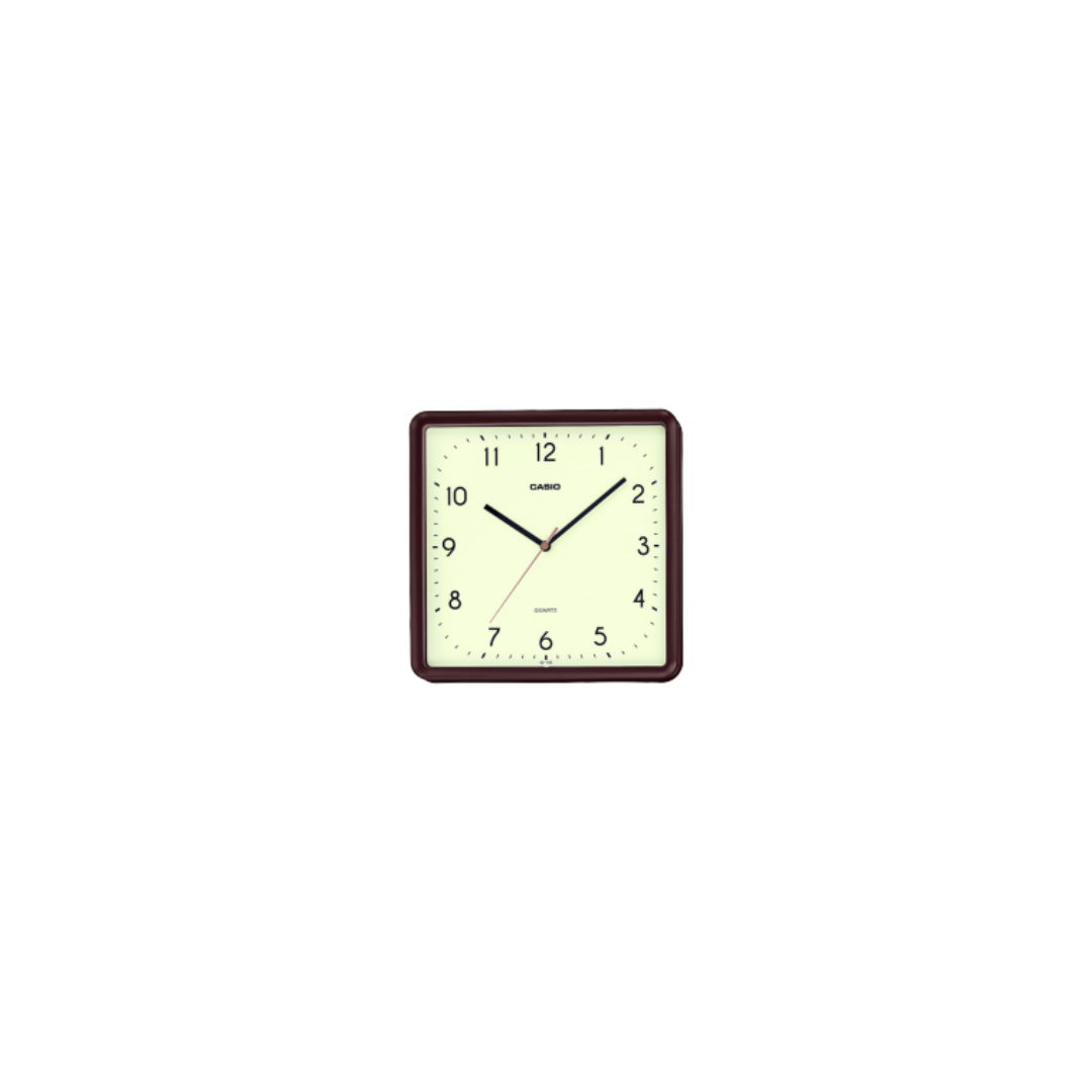 RELOJ CASIO DE PARED MARRON