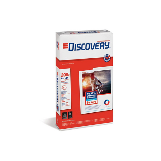 PAPEL BOND 20 (8.5 X 14) DISCOVERY 500/1 (75gr)