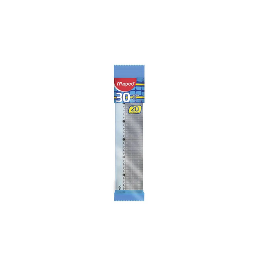 REGLAS PLASTICAS 30CM