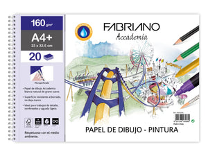 LIBRETAS DE DIBUJO 160G (23 X 32.5) 20H