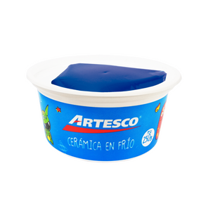 CERAMICA EN FRIO ARTESCO 250Grs AZUL OSC.