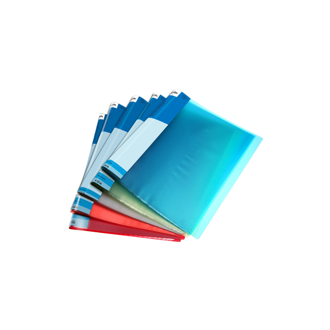 FOLDER PLASTICO T/CATALOGO C/ 20 HOJAS – Comercial Caribe