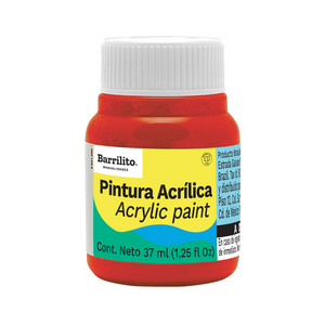 PINTURA ACRILICA 37 ML ROJO CARMIN