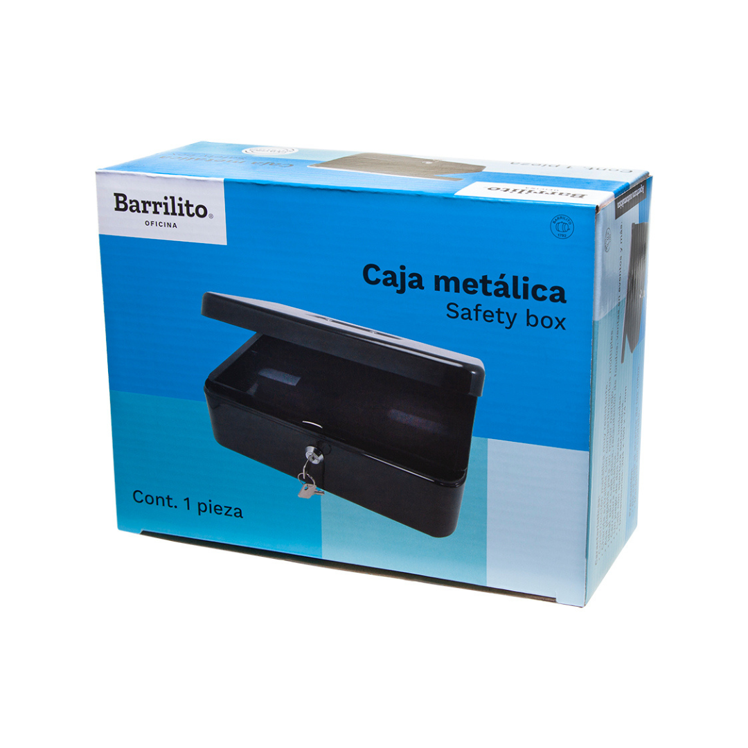 CAJA CHICA  8" NEGRA PEQUEÑA