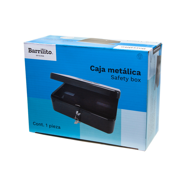 CAJA CHICA  8" NEGRA PEQUEÑA