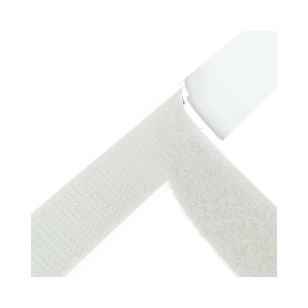 VELCRO EN ROLLO (2.5 X 200cm) BLANCO (Cintas de Motaje)