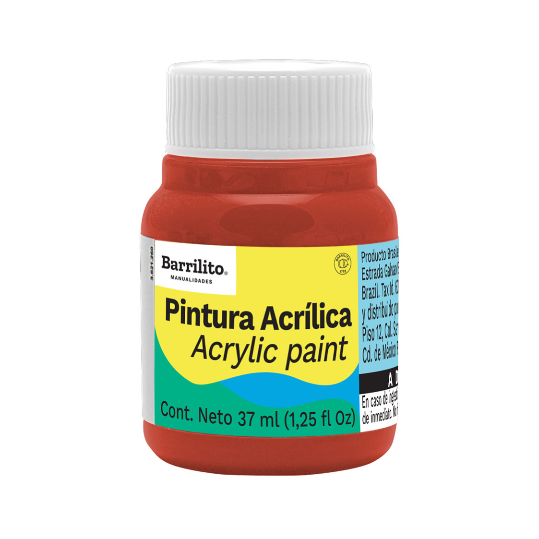 PINTURA ACRILICA 37ML ROJO SANGRE