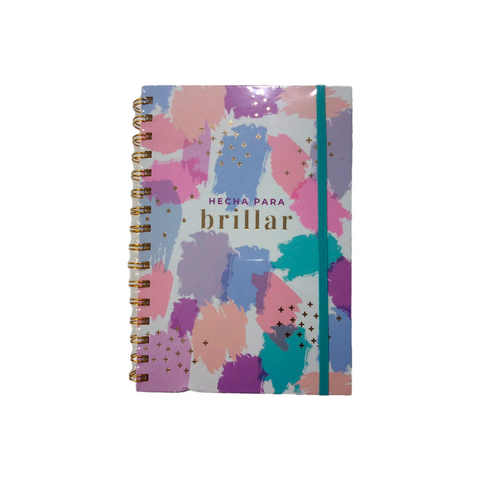 LIBRETAS DE NOTAS ANILL C/L  BRILLEMOS