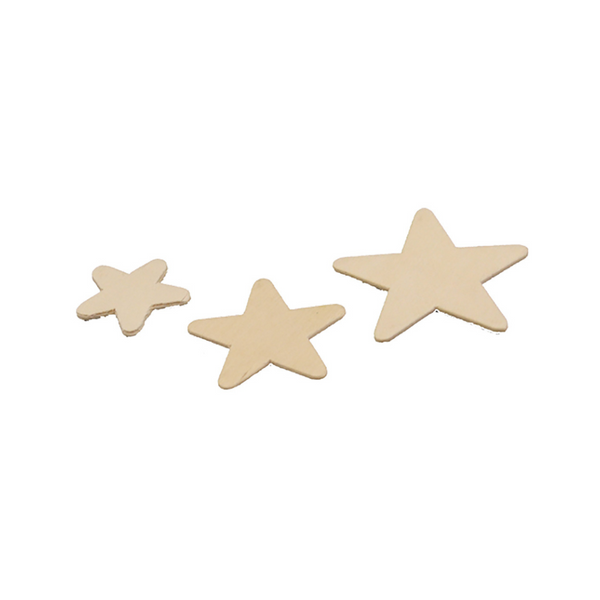 ESTRELLAS DE MADERA BALSA 130/1  BLISTER 6217 2