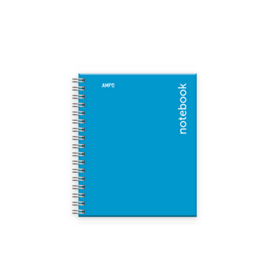 CUADERNO EN ESP. (4 X 5.5) TD 100H AZUL CELESTE