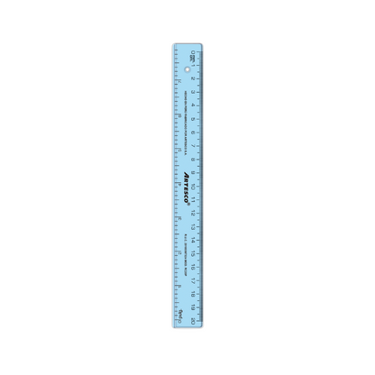 REGLA CRIST 20CM/PLG