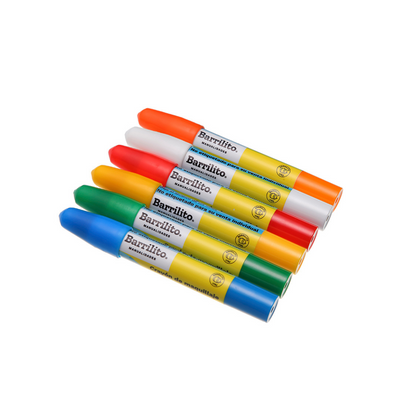 JUEGO CRAYONES PINTACARAS 6/1 SURTIDOS BLISTER