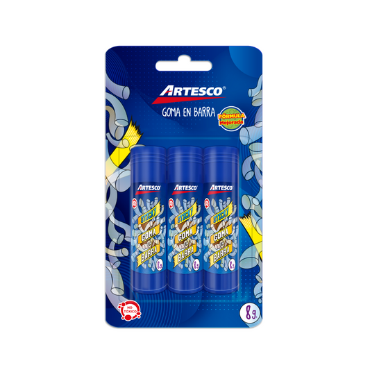 PEGAMENTO EN BARRA GOMA STICKY 3/1 BLISTER