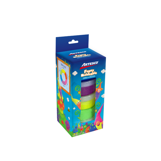 CERAMICA EN FRIO ARTESCO  16 GR ULTRA LIGERA 6/1 NEON PAQ. 5