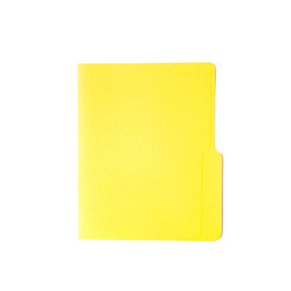 FOLDERS MANILA (8.5 X 11) AMARILLO 125/1