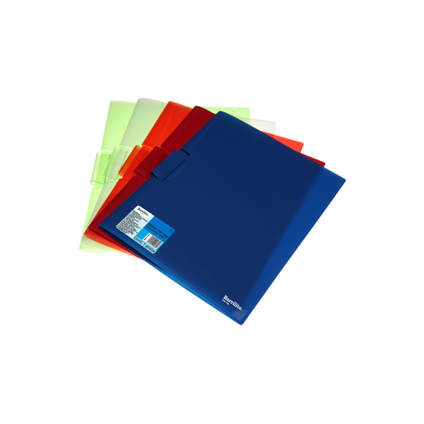 FOLDER PLASTICO C/CLIPS T/CARTA SURTIDO