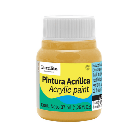 PINTURA ACRILICA 37 ML AMARILLO MEDIO