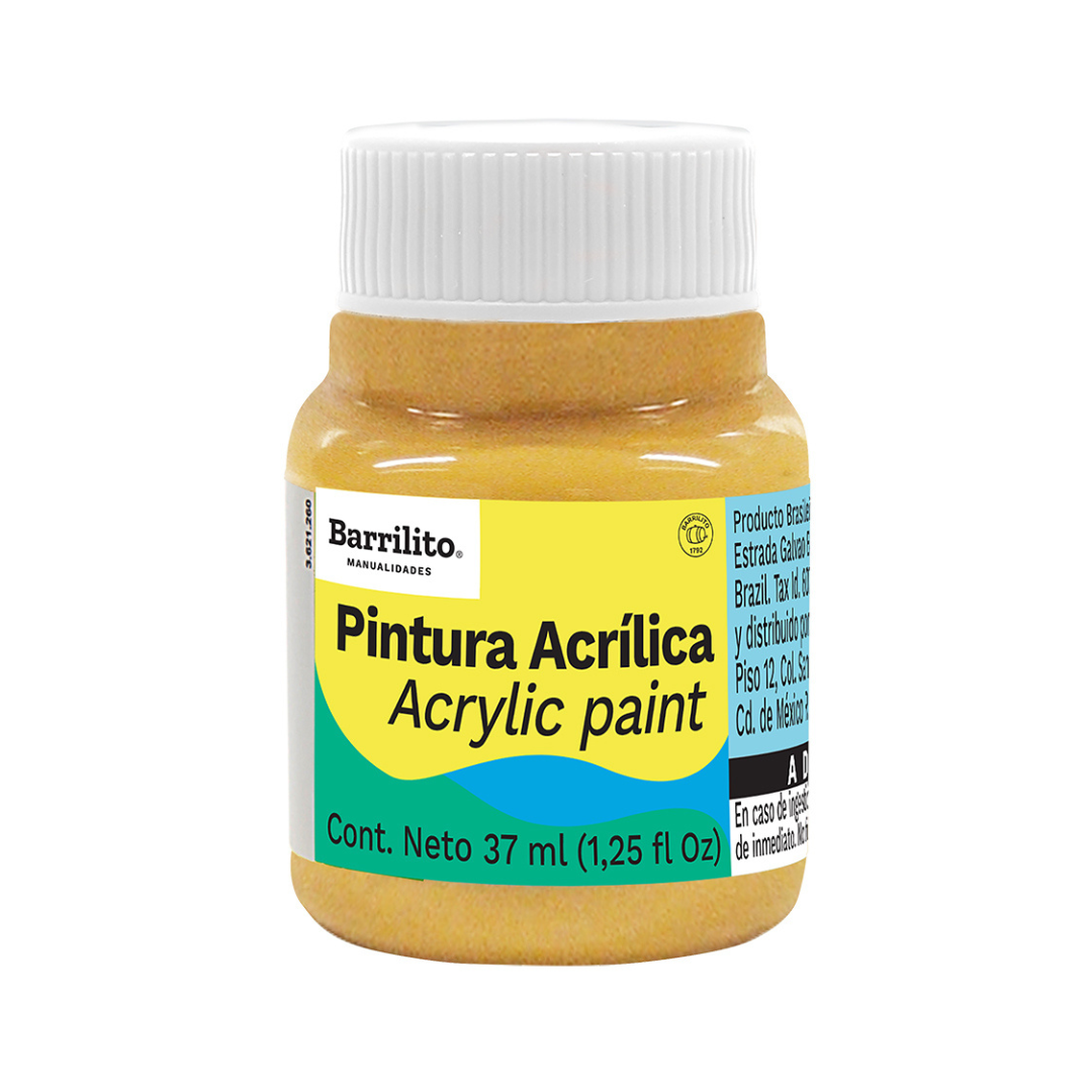 PINTURA ACRILICA METALICA 37 ML ORO