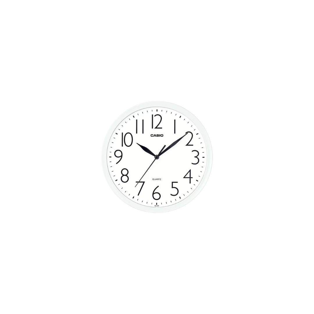 RELOJ DE PARED REDONDO BLANCO