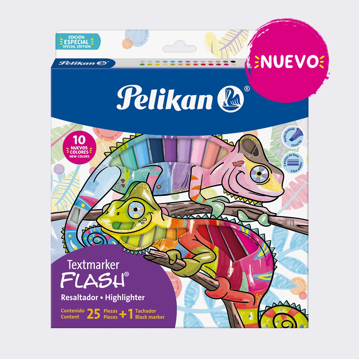 JUEGO DE RESALTADORES TEXTMARKER CAMALEON 26/1