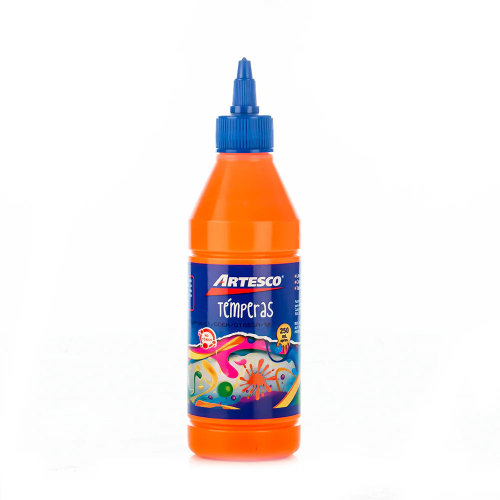 TEMPERA 250 ML NARANJA