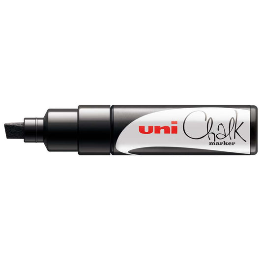MARCADOR P/PIZARRA BLANCA CHALK (8mm) NEGRO