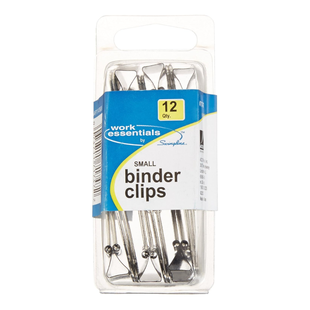CLIPS P/CARPETAS PEQUEÑOS 12/1