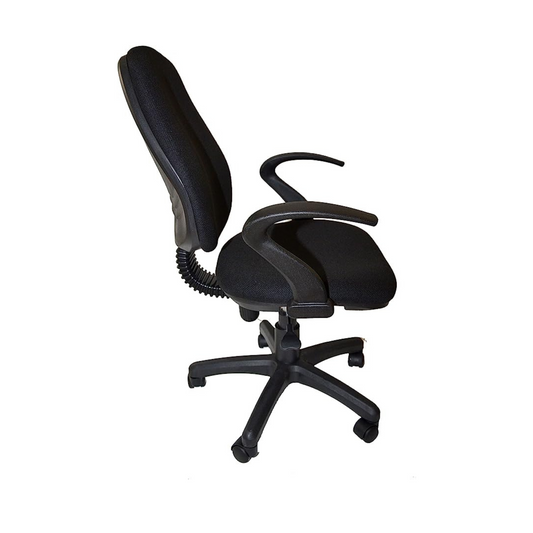 SILLAS P/ESCRITORIO S/BRAZOS GLEYDYS NEGRA (Y42605)