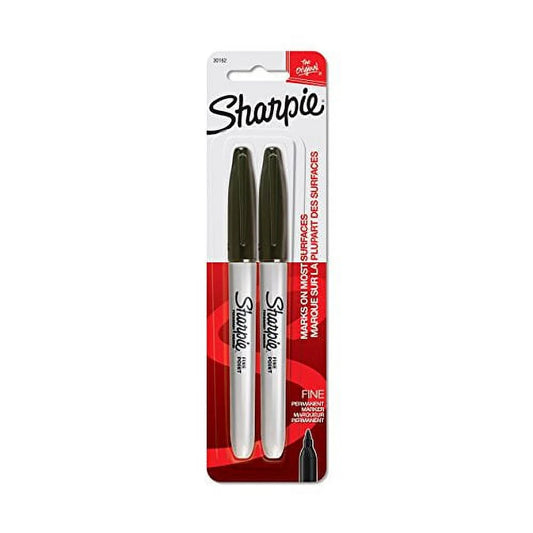 FELPAS PERMANENTE SHARPIE BL. NEGRA 2/1 (Blister)