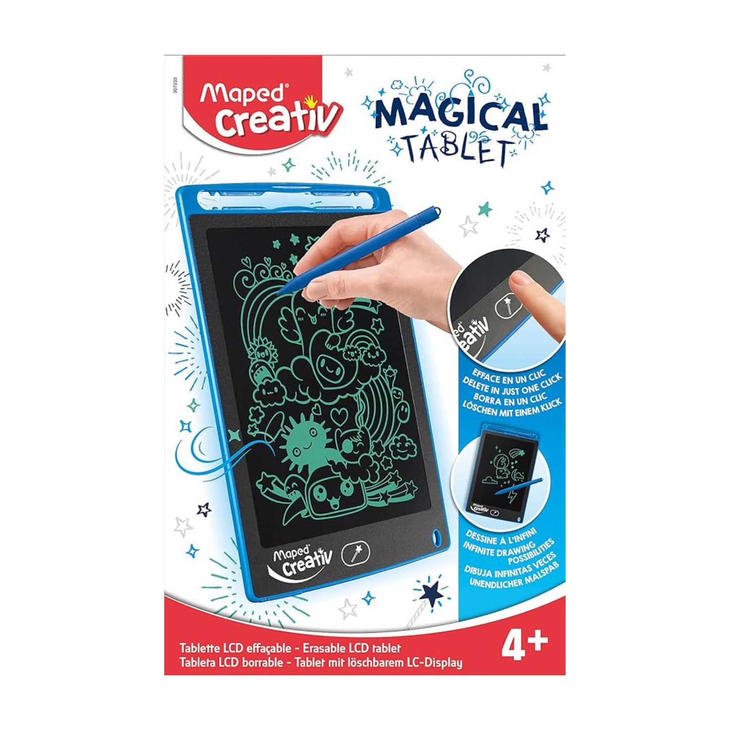 TABLERO DE DIBUJO MAGICO 8 PULG (PEQUENO)