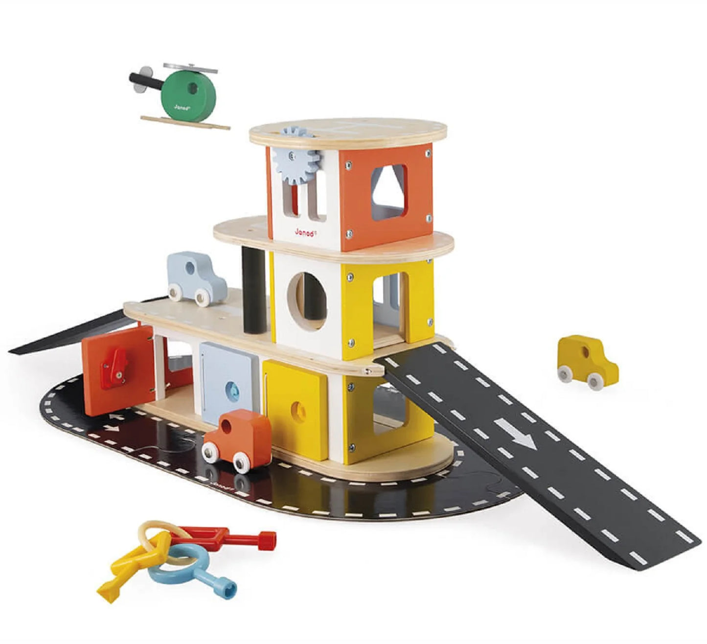 JUEGO DIDACTICO JANOD, GARAJE