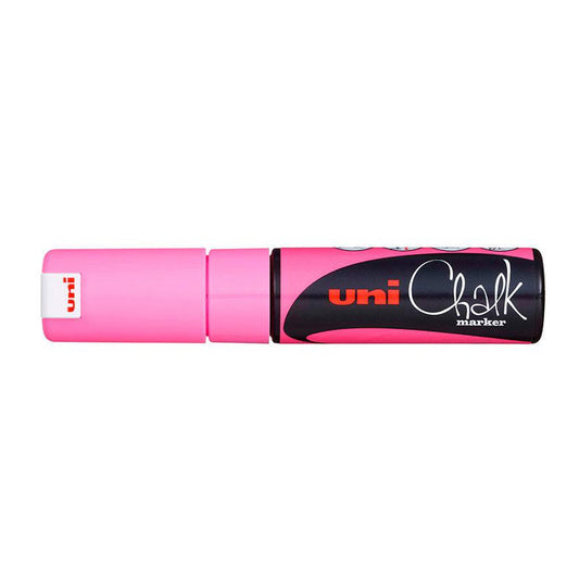 MARCADOR P/PIZARRA BLANCA CHALK  (8mm) ROSA FLUO