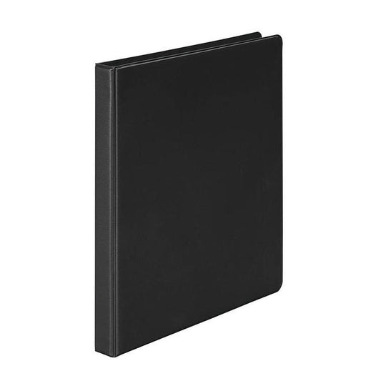 CARPETAS 1/2" C/PLASTICO FRONTAL NEGRA (3O)