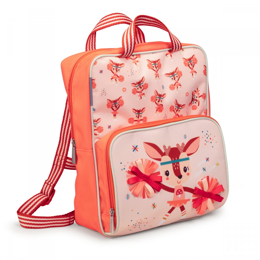 MOCHILA C/LONCHERA INTEGRADA P/NIÑOS LILLIPUTIEN WONDER STELLA