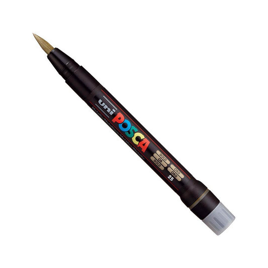 MARCADOR POSCA PTA. T/PINCEL ORO