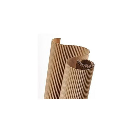 CARTON ONDULADO (50 X 60 cm) NATURAL PAQ. 10