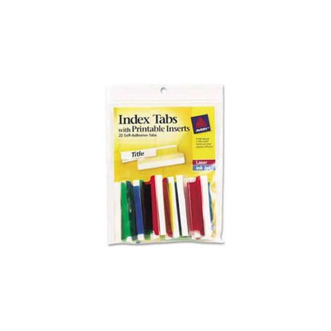 INDEX TAB ADHESIVO 2" 25/1 S200 PAQ. 6