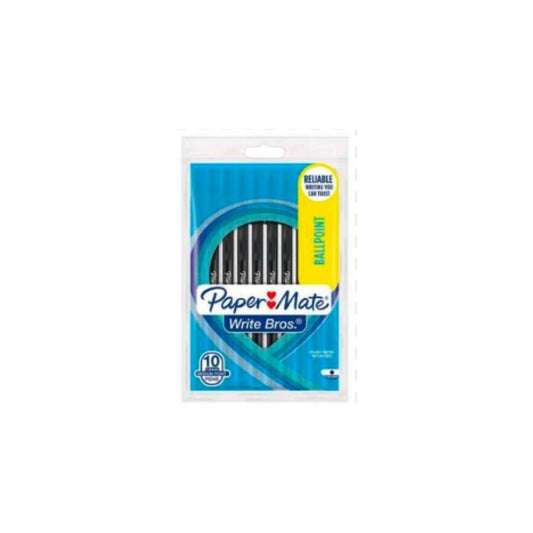 BOLIGRAFOS WRITEBROS 10/1 NEGRO BL PAQ. 12