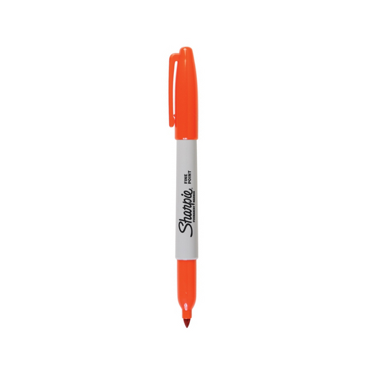 FELPAS PERMANENTE SHARPIE FINA NARANJA PAQ. 12
