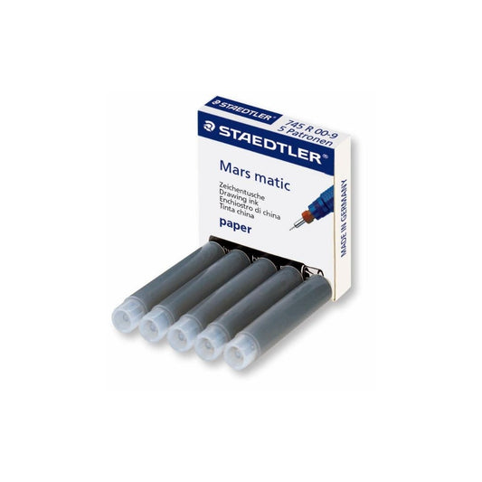 CARTUCHO DE TINTA P/CHINOGRAFO 5/1 (9ML) PAQ. 20