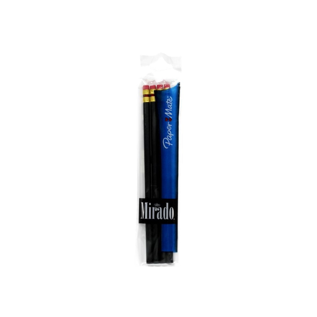 LAPICES PAPERMATE MIRADO 4/1 NEGRO BL PAQ. 10