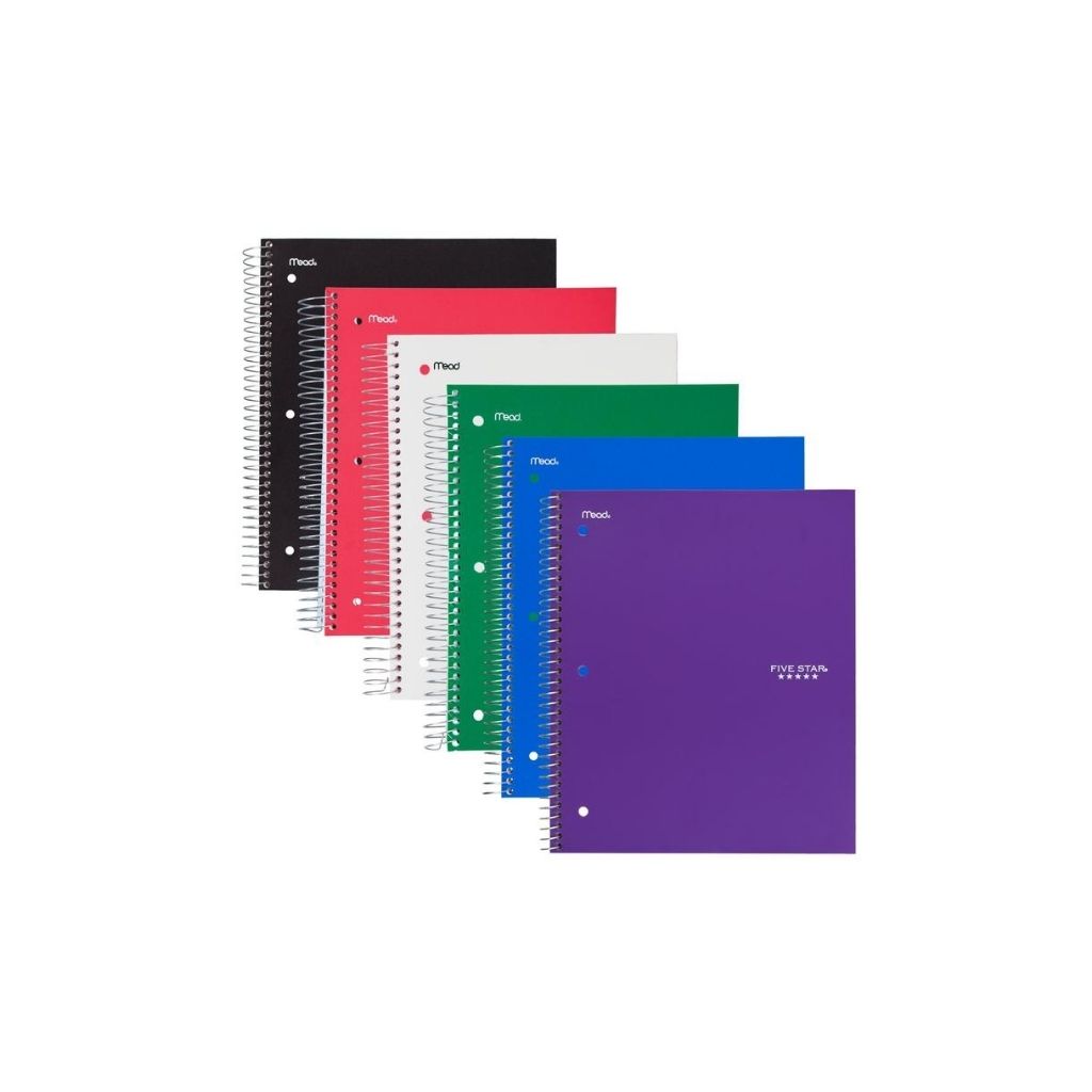 CUADERNO EN ESP. FIVE STAR 3 DIV.